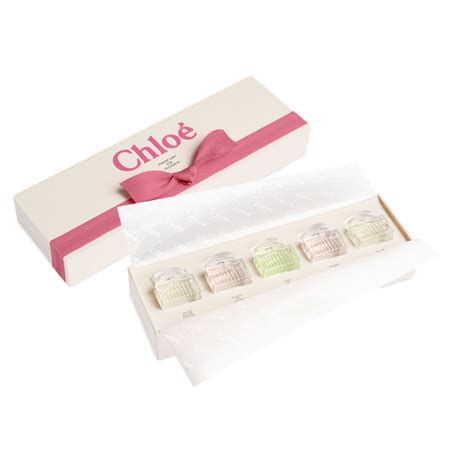 chloe parfum de roses mini gift set